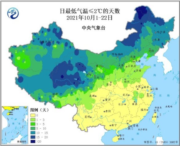 2021年全国红叶生态景观最佳观赏期监测预测