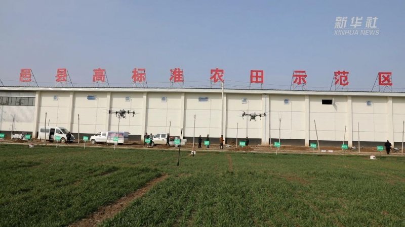 春耕备耕正当时 高标准农田建设忙 