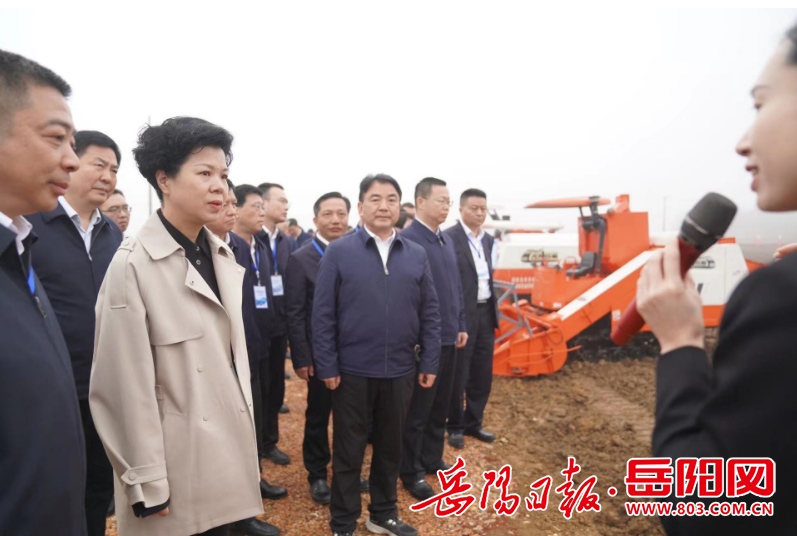 全省备春耕暨高标准农田建设现场会和第三次土壤普查工作推进会在岳召开
