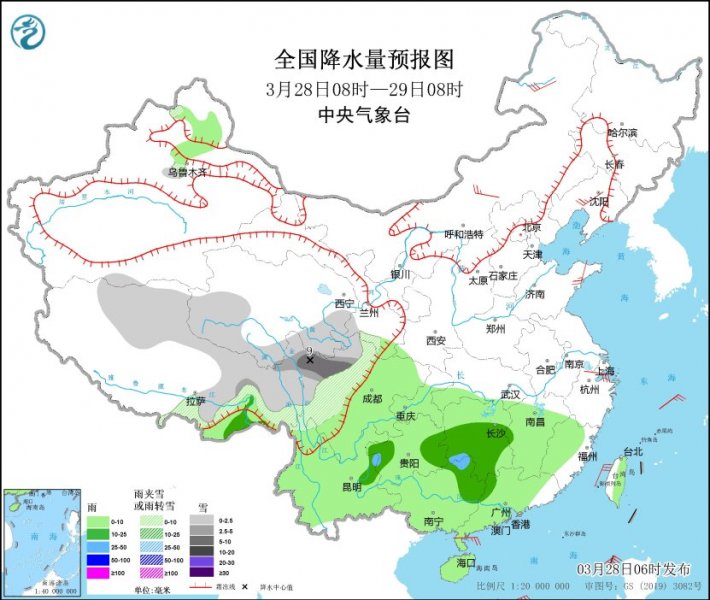 江南华南又将有中到大雨 北方大部天气晴好