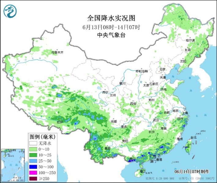 北方大部炎夏来袭  华南“龙舟水”上线