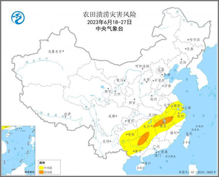 未来10天南方多强降雨 利于农田增墒和农业蓄水