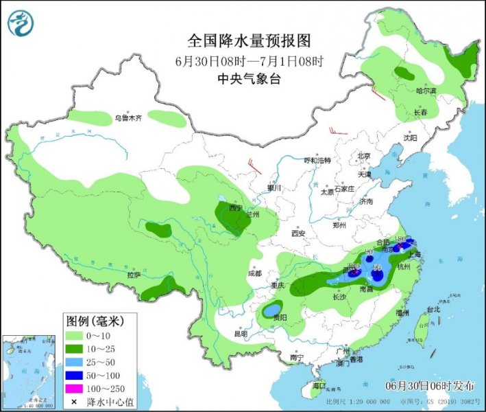 未来十天南方地区多降雨天气  高温天气驻守华北黄淮等地