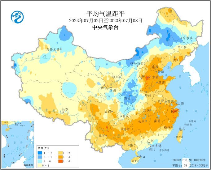 本周内蒙古东南部降水利于农业生产 华南多晴少雨利于成熟早稻收晒 