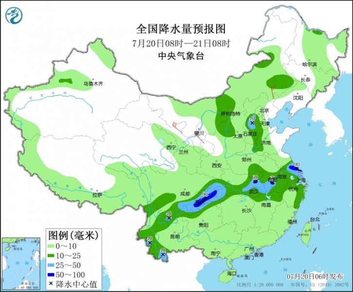 华北等地将有较强降雨  新疆高温天气持续