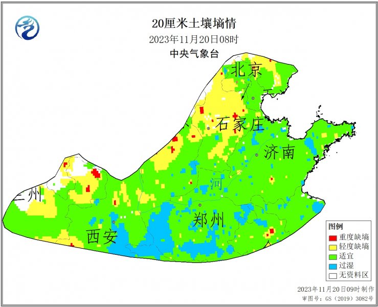 受21-24日寒潮天气影响  华北北部麦区冬小麦将陆续停止生长