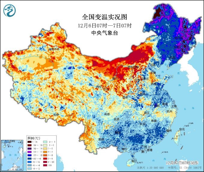 新一轮冷空气即将再次影响北方地区 内蒙古东部东北地区降温明显