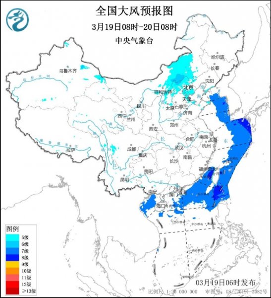 大风沙尘天气将继续影响华北地区