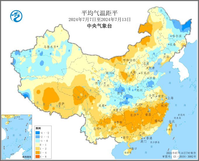 未来十天黄淮四川盆地多雨需防渍涝 南方多晴少雨利于早稻收晒