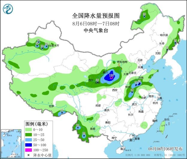 未来三天陕甘宁等地有强降雨 南方酷热天气持续