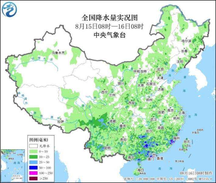 江南华南分散性强降雨天气持续 北方又将有降雨过程