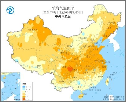 9月大部草原区水热条件较好 总体利于牧草后期产量形成