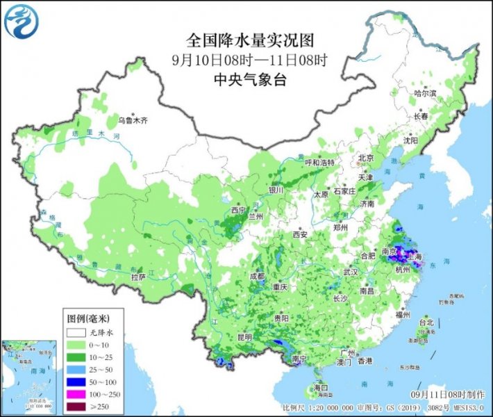 江苏安徽等地有强降雨 今年第13号台风“贝碧嘉”生成
