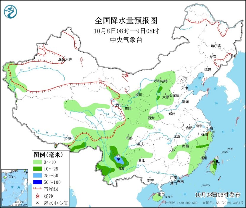 西南地区多阴雨 又将有弱冷空气影响北方