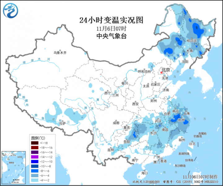 新一轮冷空气即将抵达新疆  云南地区雨势较强