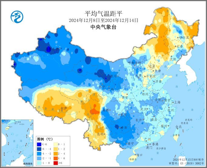本周冷空气影响全国大部地区 降温利于小麦抗寒锻炼