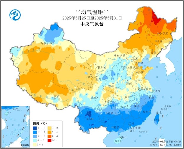 未来十天北方多晴少雨利于推进夏收夏种  长江中下游降雨偏多及时清沟理渠