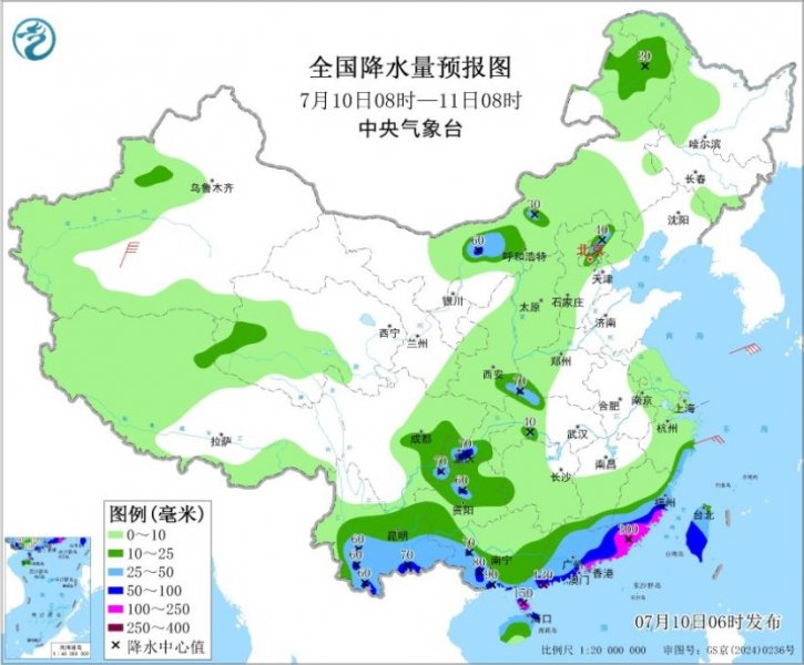 “丹娜丝”停止编号 福建广东广西仍有大到暴雨 