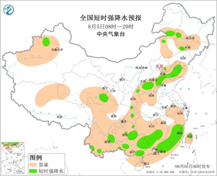 山东河南四川福建广西广东等地将有强对流天气