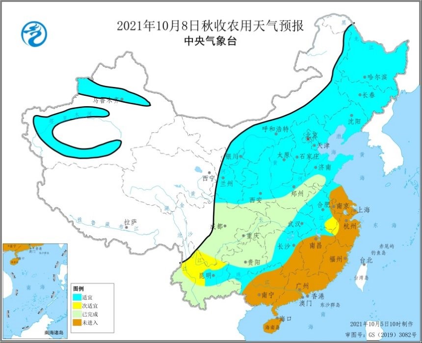 西北华北黄淮北部等地降水不利秋收秋种